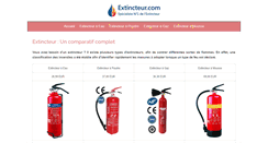 Desktop Screenshot of extincteur.com